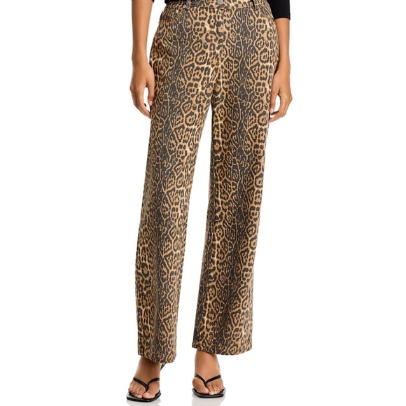 NWOT Lucy Paris Cheetah Pants - Picture 1 of 5